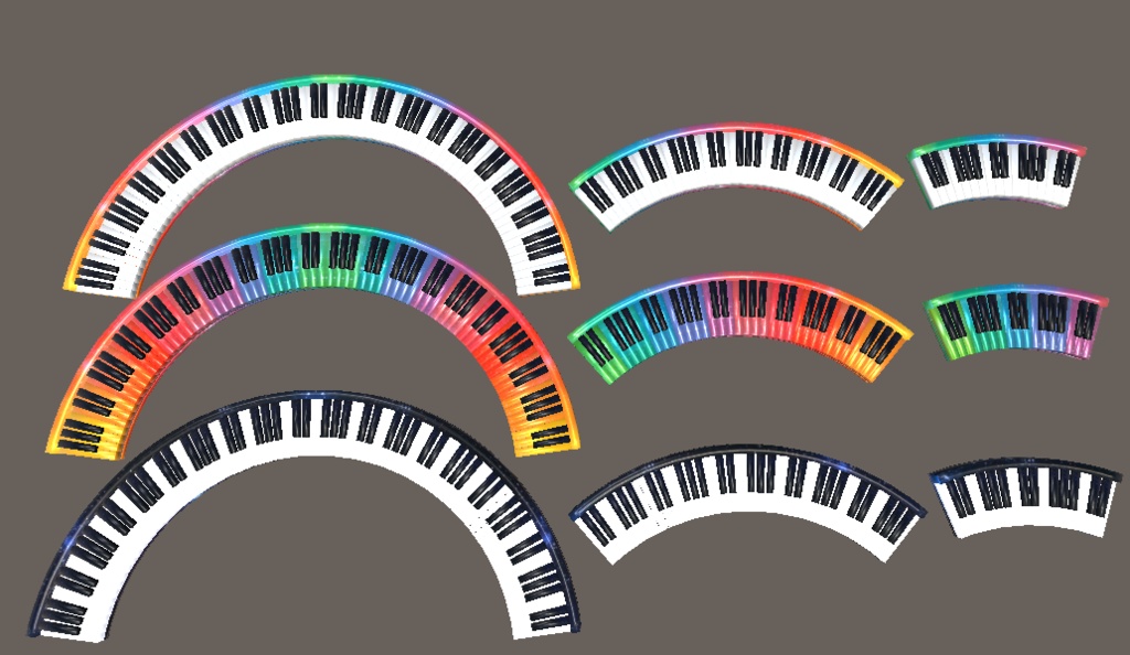 【3D小物】虹シンセサイザー