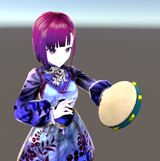 【3D小物】タンバリン(2種)