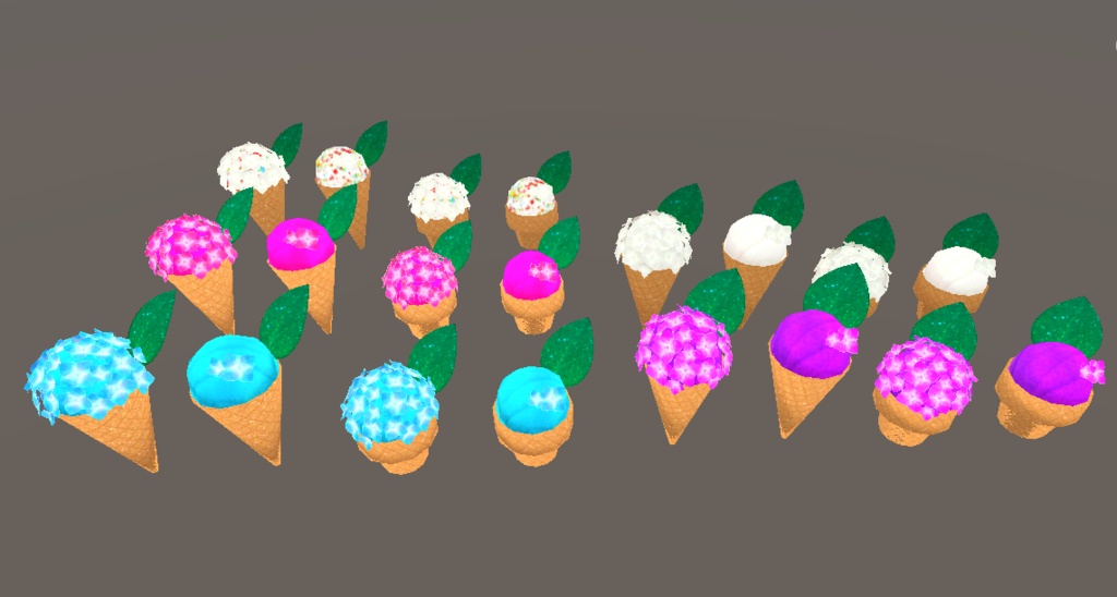 紫陽花あいす(20点)