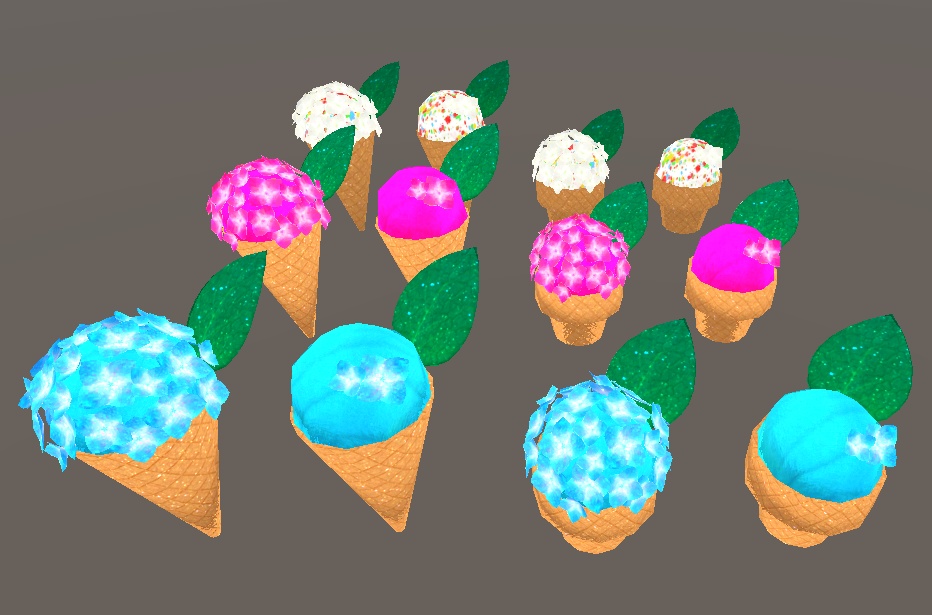 紫陽花あいす(20点)