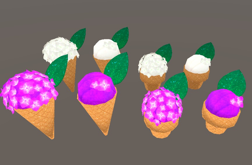 紫陽花あいす(20点)