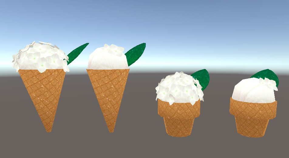 紫陽花あいす(20点)