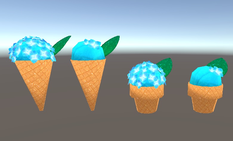 紫陽花あいす(20点)