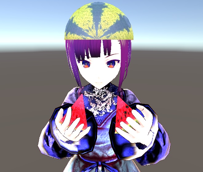 【3D小物】スイカセット