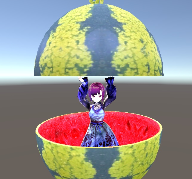 【3D小物】スイカセット