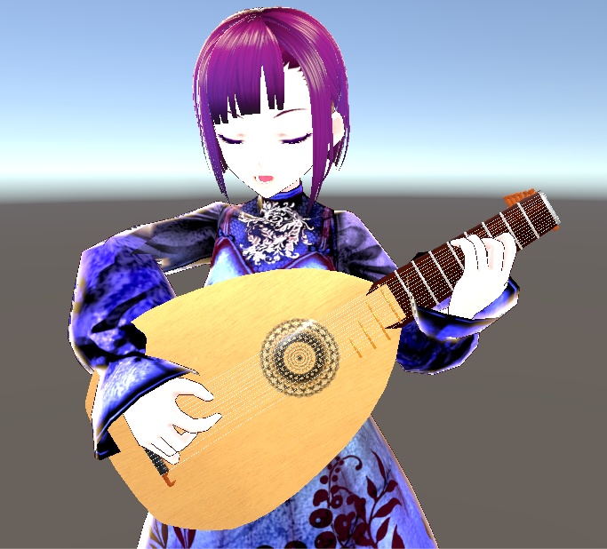 【3D小物】リュート