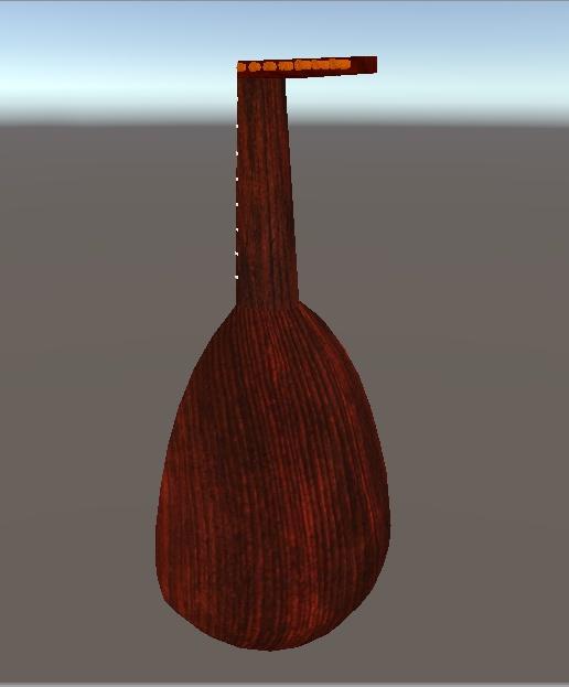 【3D小物】リュート