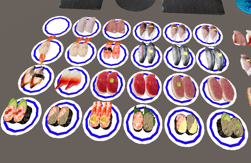 【3D小物】二満”貫”全席(お寿司セット2)