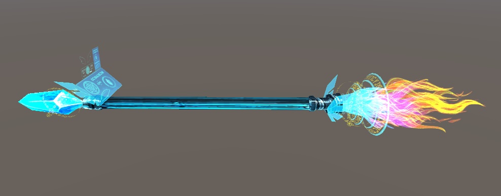 【3D小物】電脳世界の魔女セット