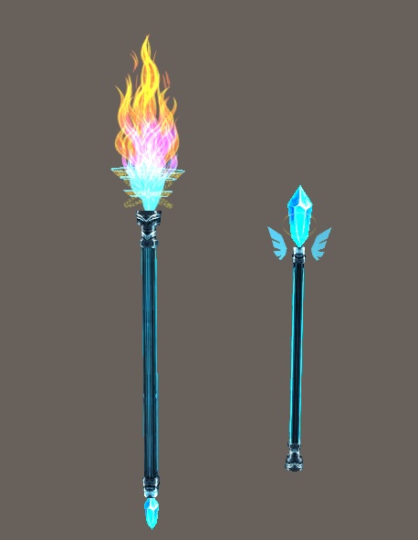 【3D小物】電脳世界の魔女セット