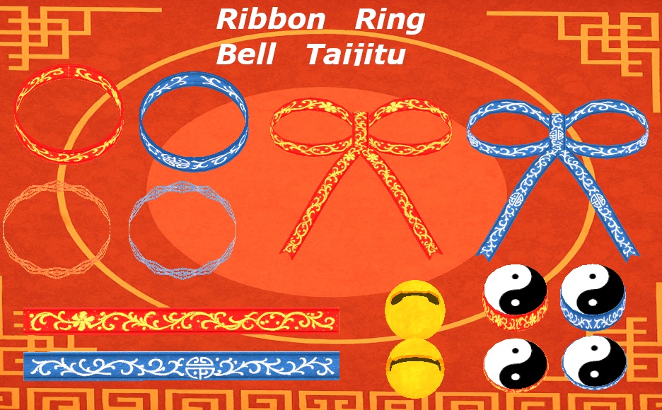 【3D小物】チャイニーズアクセサリー作成セット(36種)