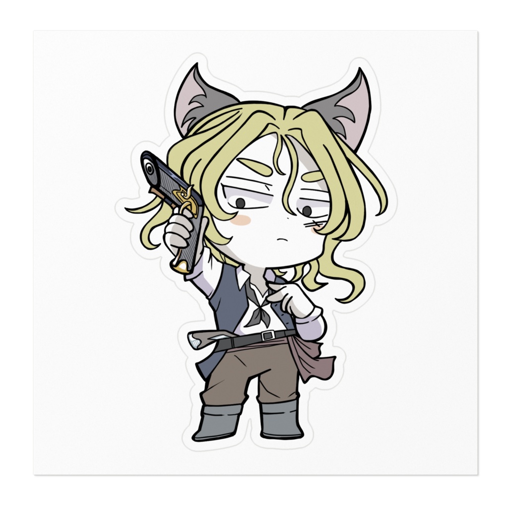 ルーク(でふぉステッカー)