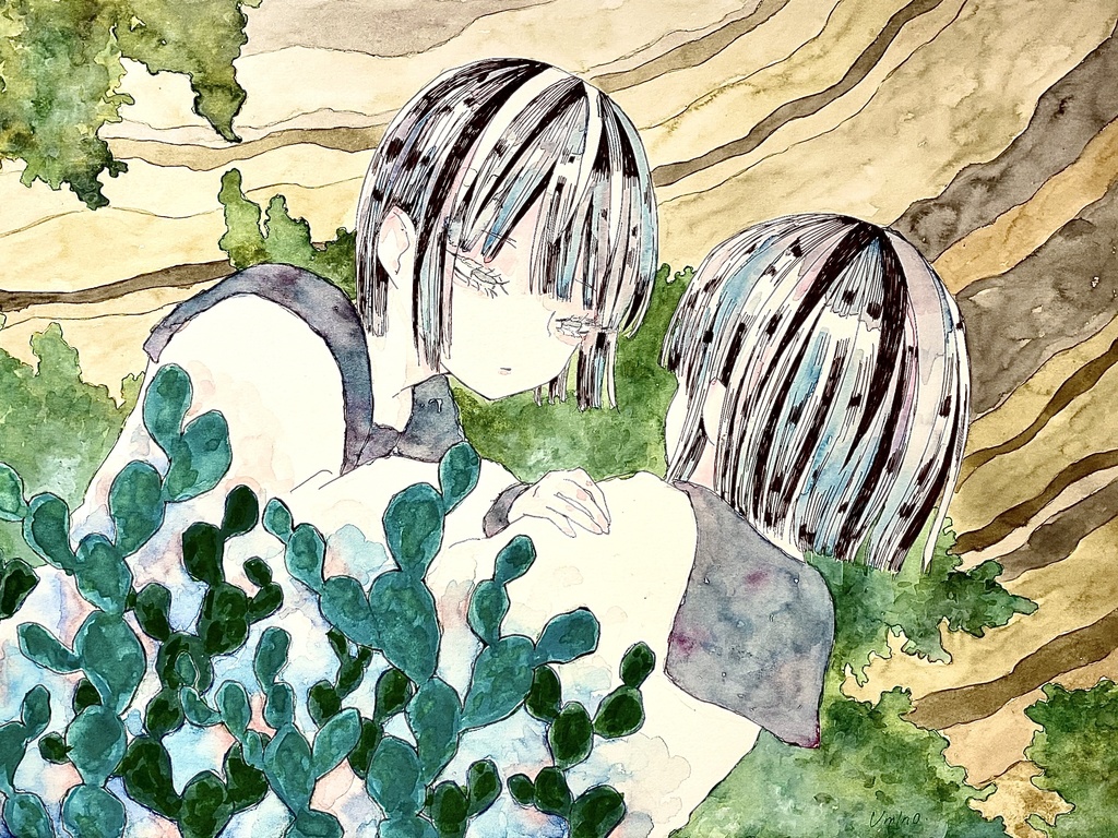 原画　「楽園」