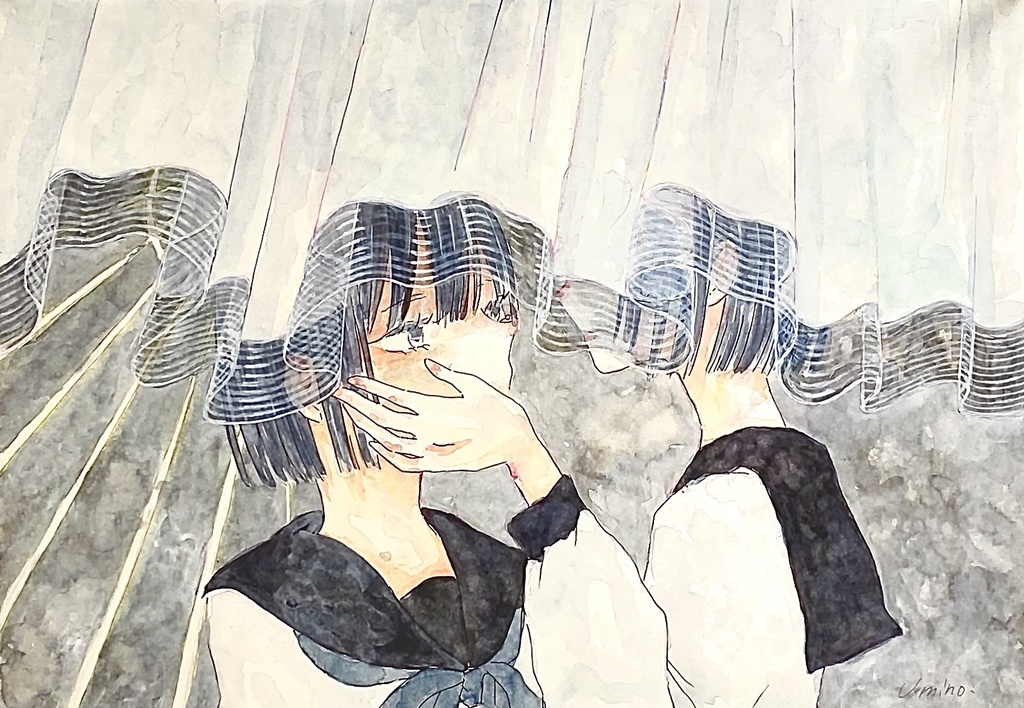 原画　「いのり」