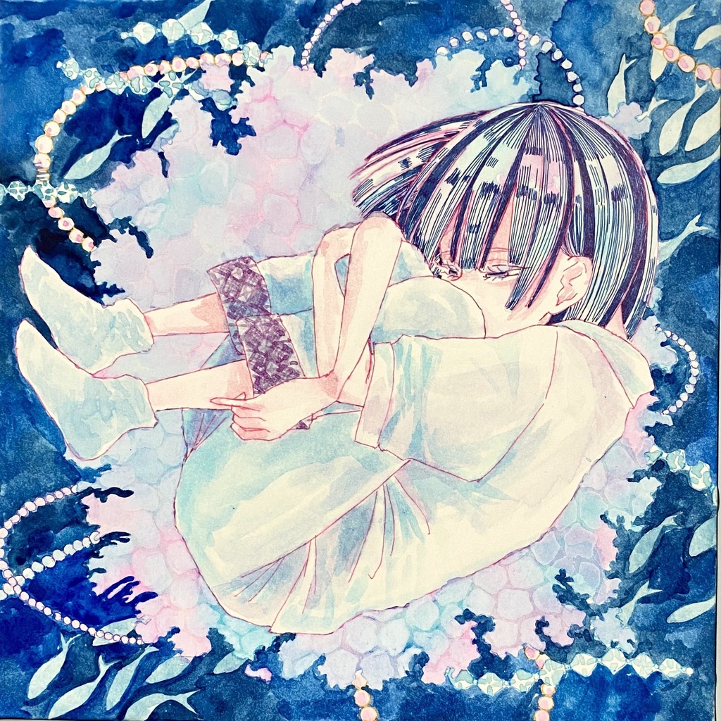 原画「夢中」
