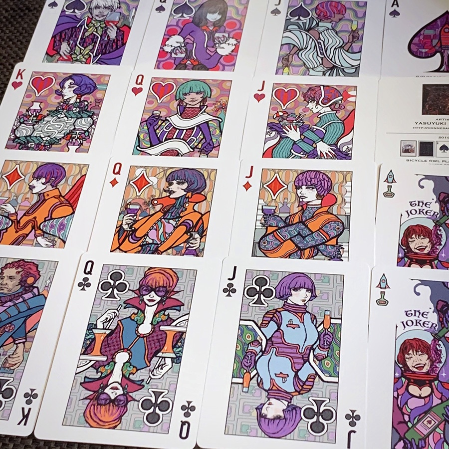 Bicycle Future Bar Playing Cards (カスタムバイスクル オリジナル トランプ )