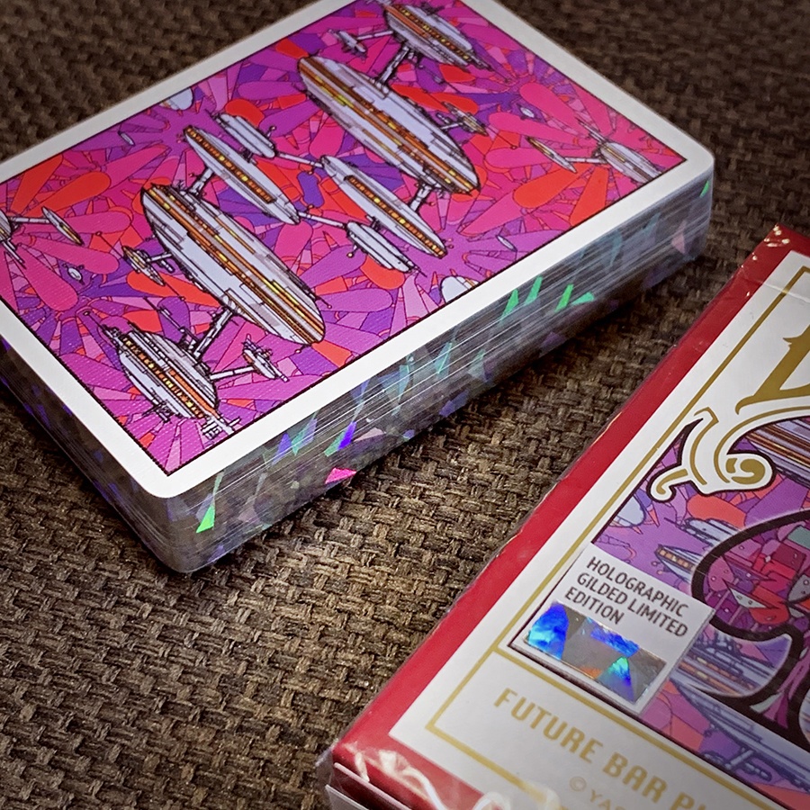 【Holographic Gilded版】Bicycle Future Bar Playing Cards (トランプ )