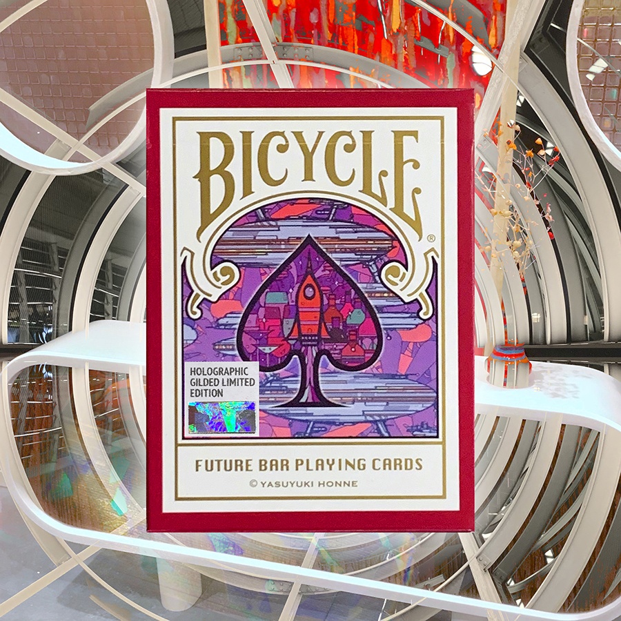 【Holographic Gilded版】Bicycle Future Bar Playing Cards (トランプ )