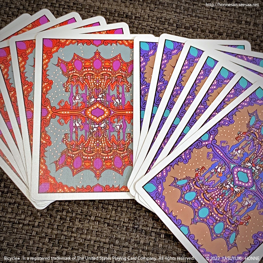 Bicycle Elegant Carousel Playing Cards (カスタムバイスクル オリジナル トランプ )
