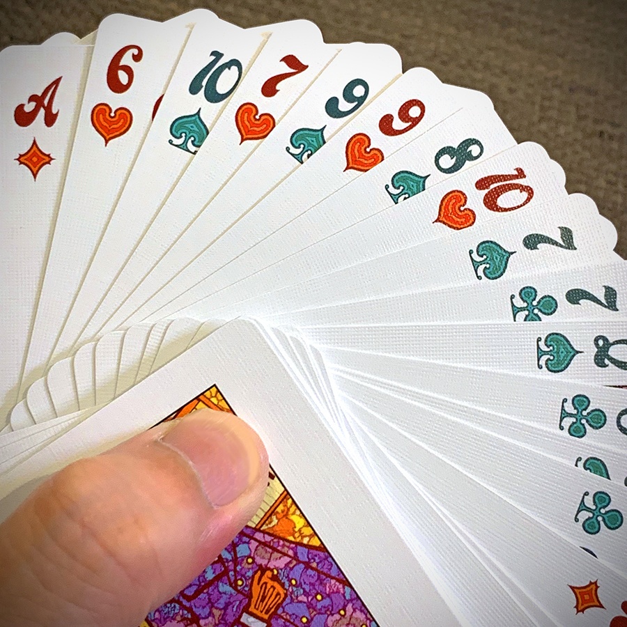 Bicycle Funky Flowers Playing Cards (カスタムバイスクル オリジナル トランプ )