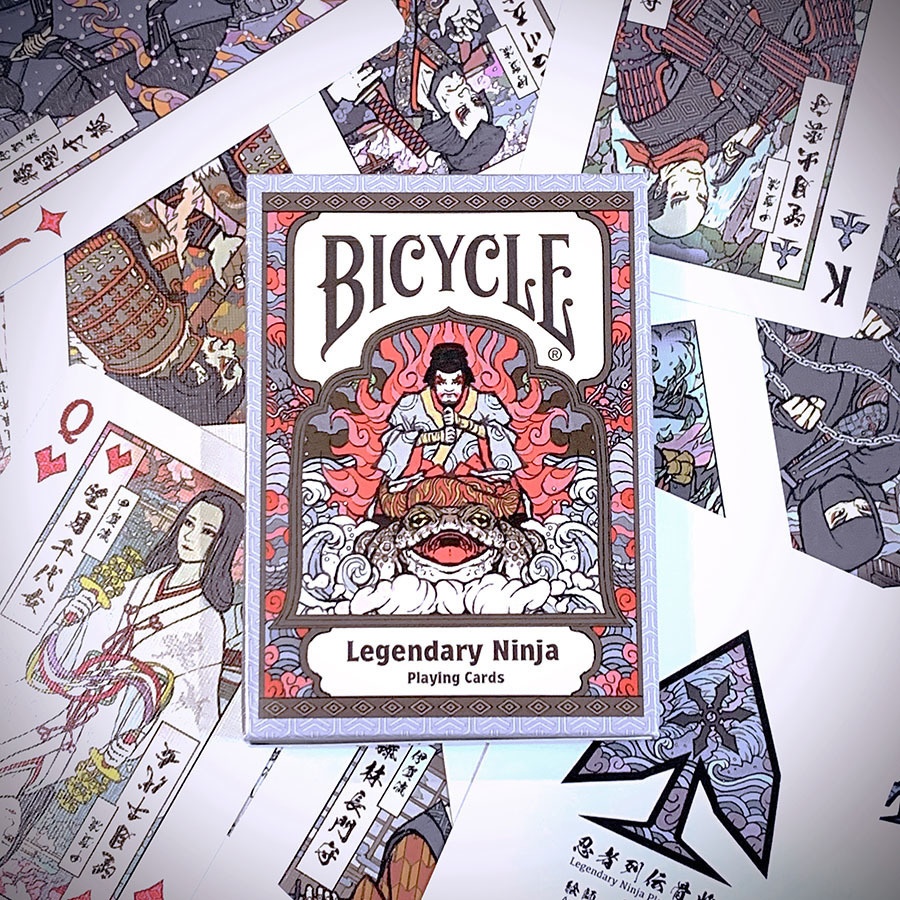 Bicycle Legendary Ninja Playing Cards  (カスタムバイスクル オリジナル トランプ )