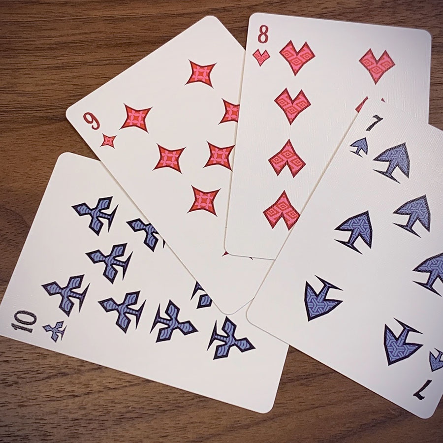 Bicycle Legendary Ninja Playing Cards  (カスタムバイスクル オリジナル トランプ )