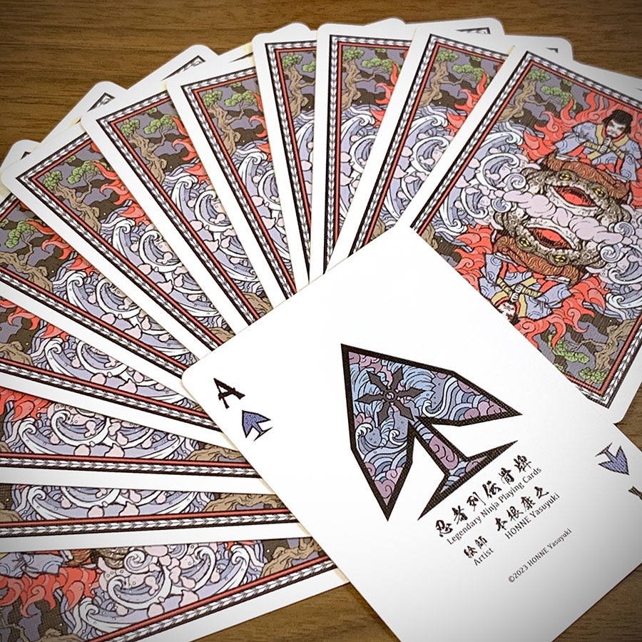 Bicycle Legendary Ninja Playing Cards  (カスタムバイスクル オリジナル トランプ )