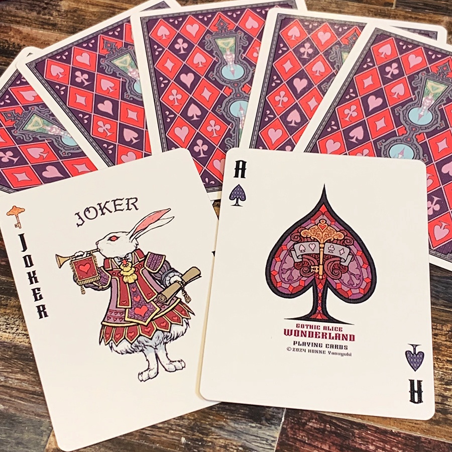 GOTHIC ALICE WONDERLAND Playing Cards (オリジナルトランプ)