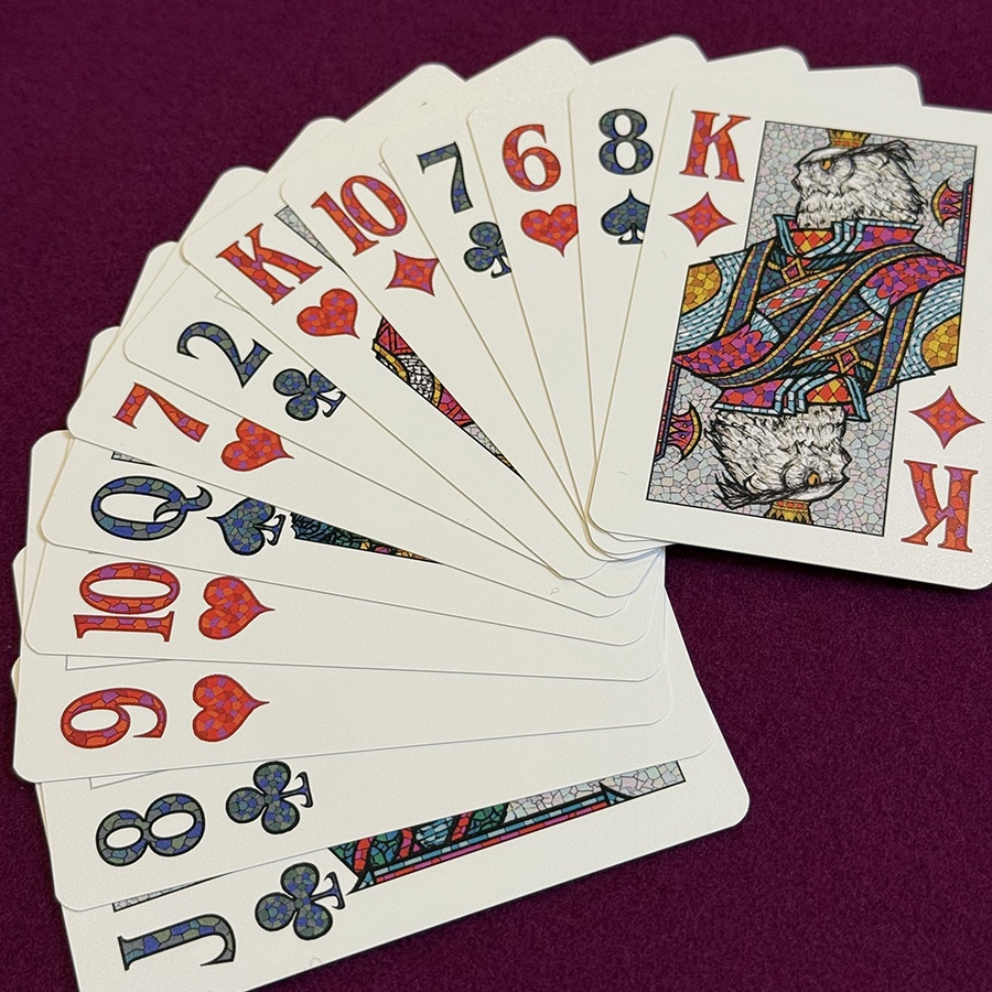 Owl Playing Cards (Ver.3.0)Texas hold 'em 【オリジナルトランプ】