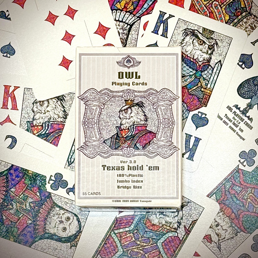 Owl Playing Cards (Ver.3.0)Texas hold 'em (オリジナルトランプ)