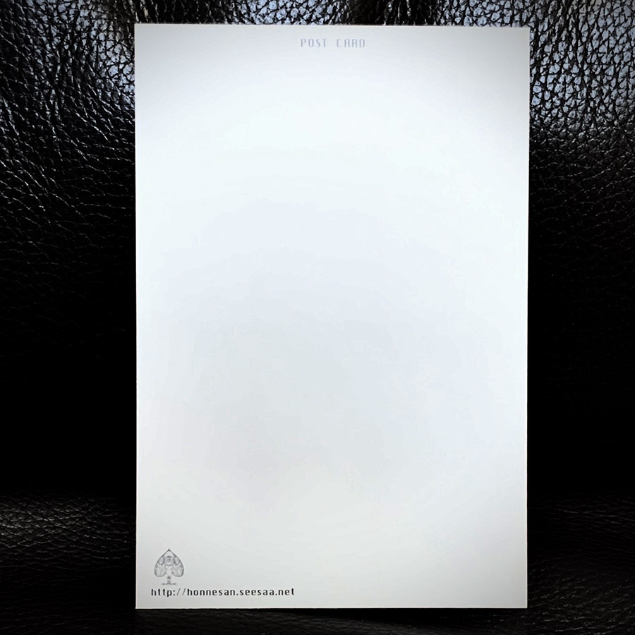 【箔押し】『Pumpkin Family』ポストカード【ハロウィン】