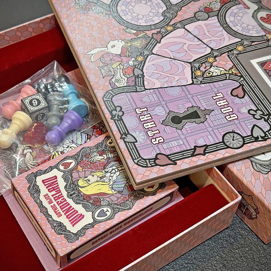 ボードゲーム『Wonderland & the Key』