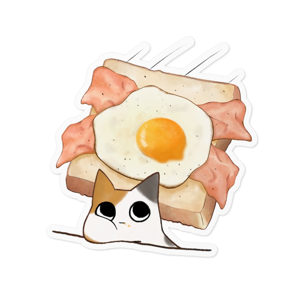 べーこんえっぐ うっめ🥓ステッカー