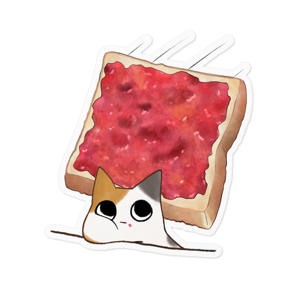 じゃむじゃむ いちご🍓ステッカー