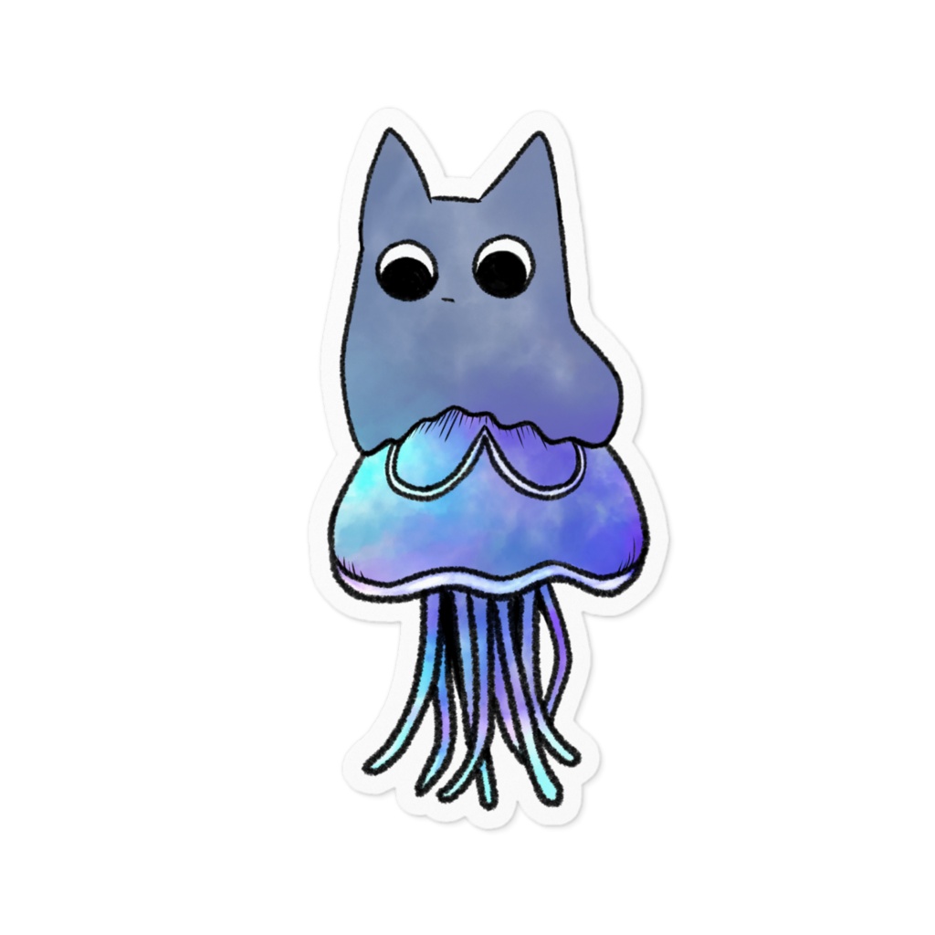 ぷかぷかにも のりたい ステッカー