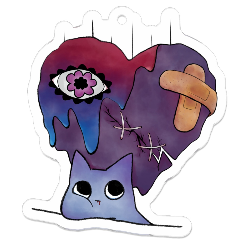 かわりに うけたるわ💔キーホルダー