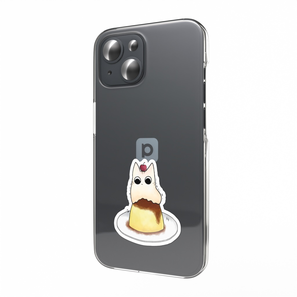 ぷるぷるにも のりたい🍮ちっこいステッカー