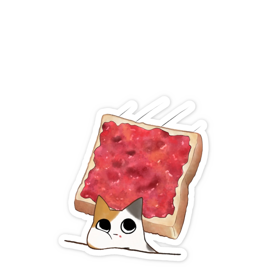 じゃむじゃむ いちご🍓ちっこいステッカー