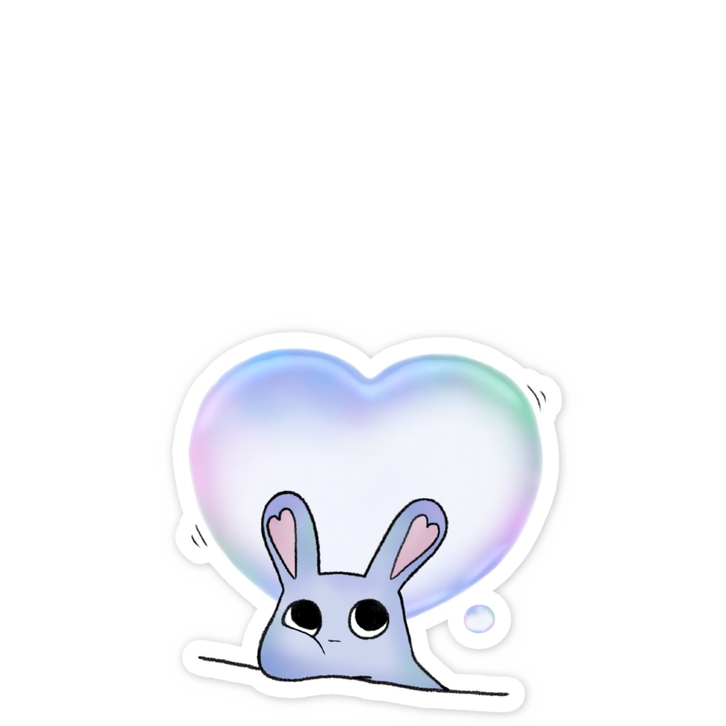 ぷかぷかうかべ しゃぼんだま🫧ちっこいステッカー