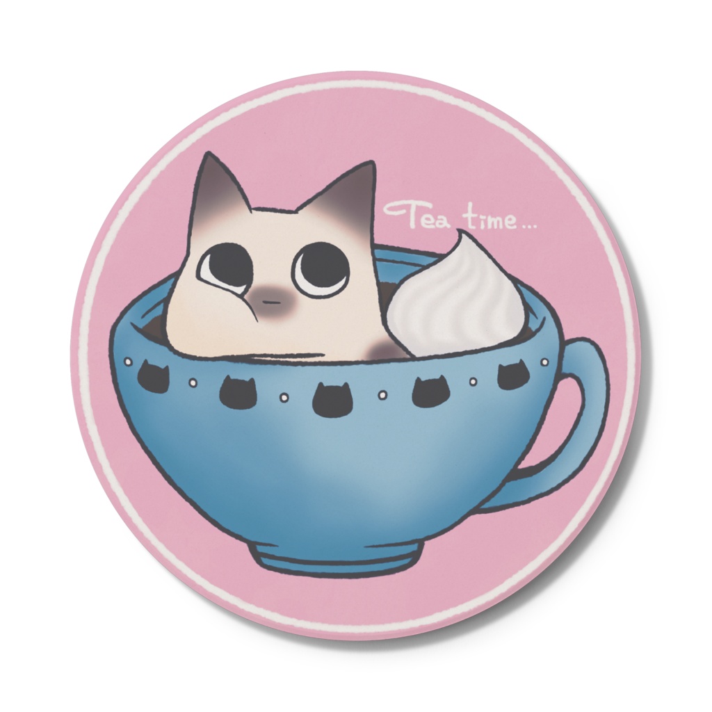 てぃーたいむしよや☕コースター
