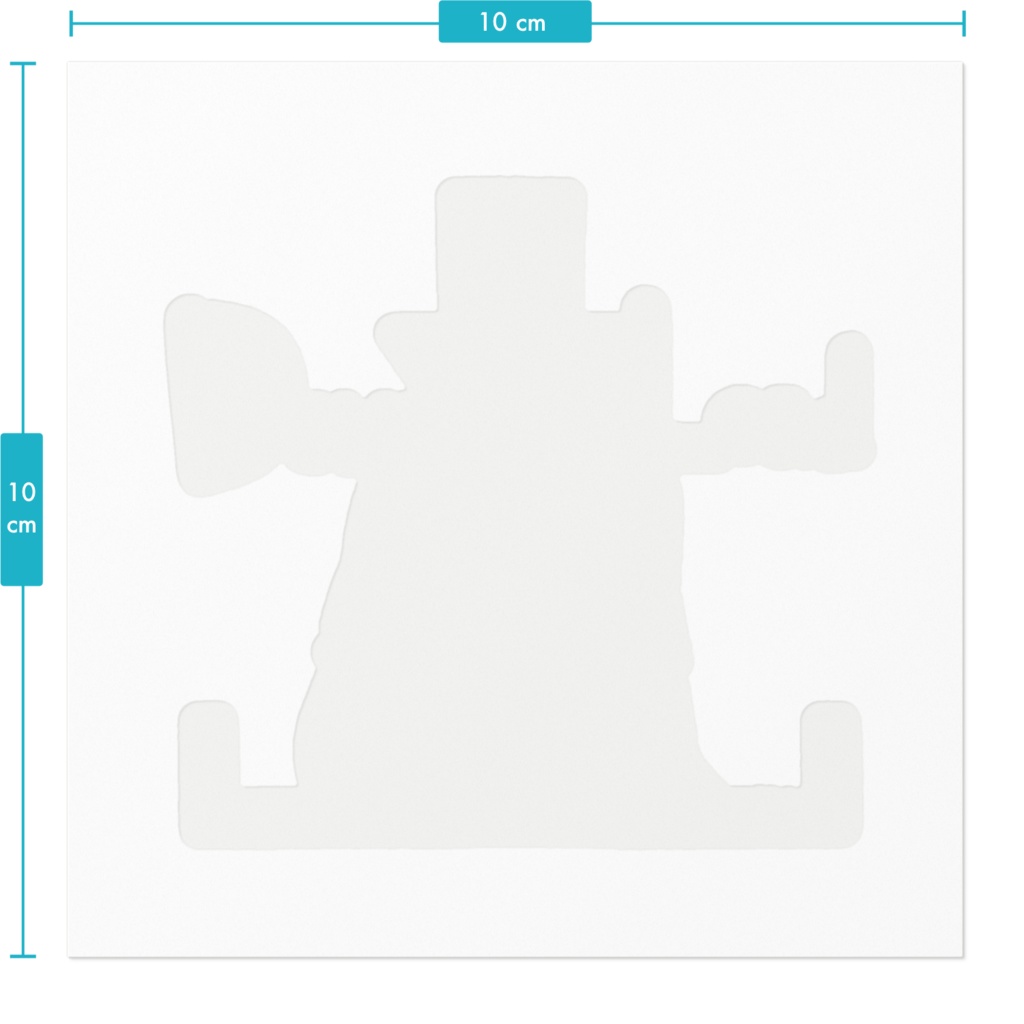 データらっかちゅうい⚠️ステッカー