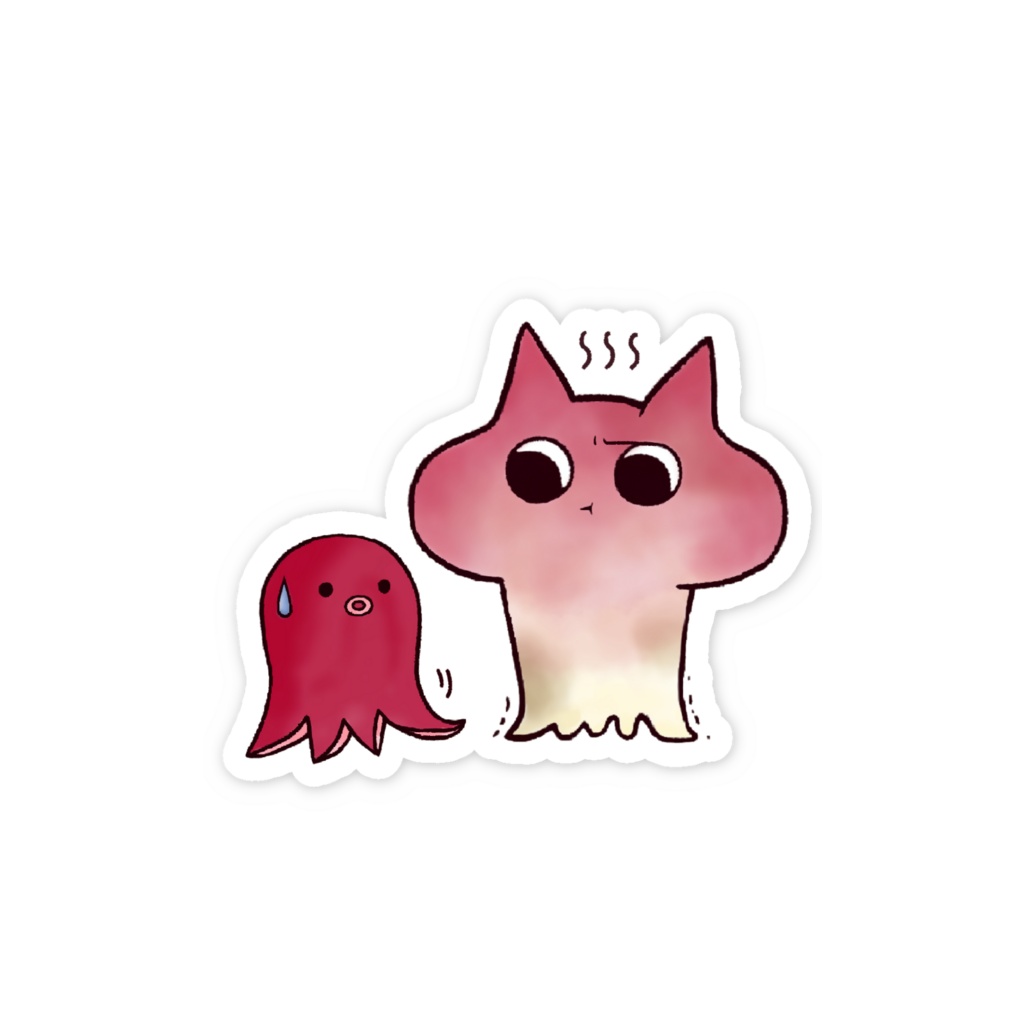 きそえ ぷうぷう🐙ちっこいステッカー