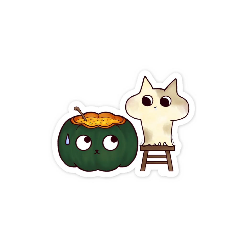 あき たんのうさせろ ぷうぷう🥣ちっこいステッカー
