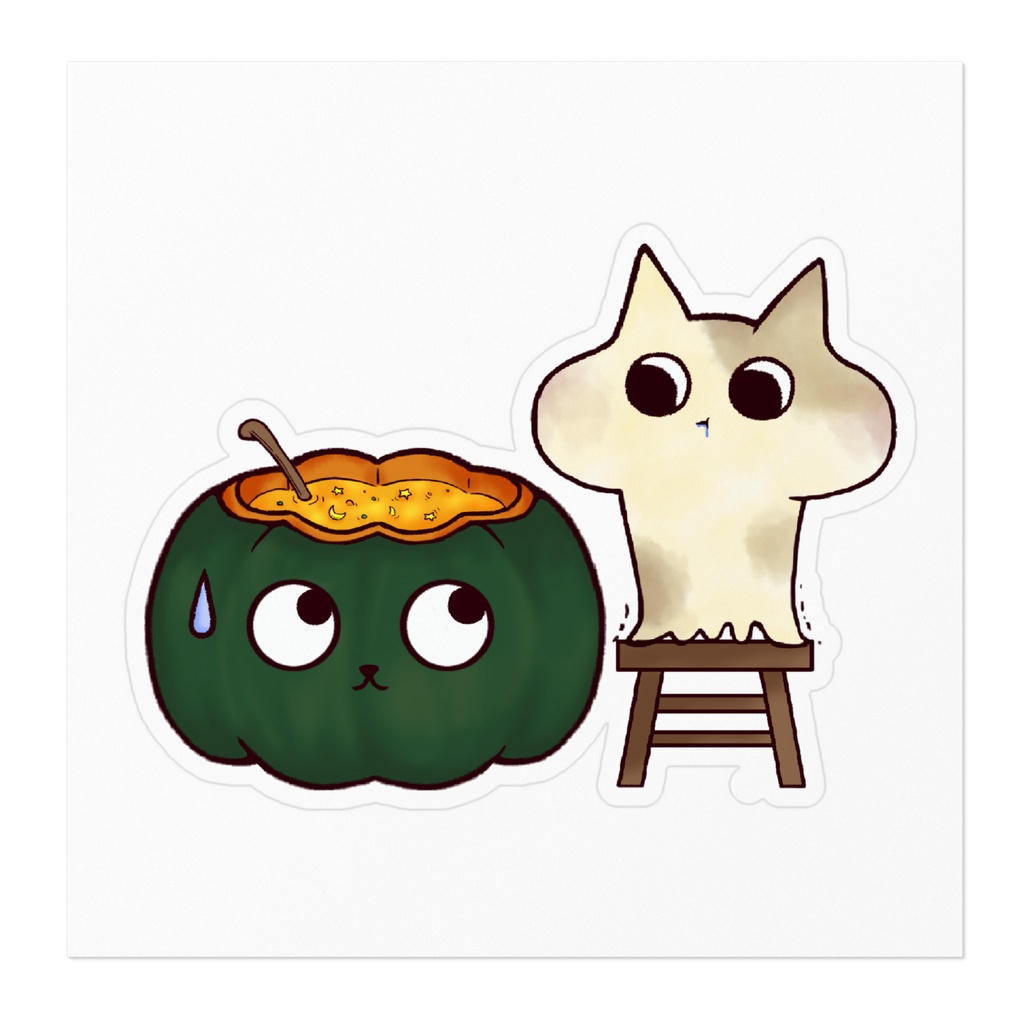 あき たんのうさせろ ぷうぷう🥣ステッカー