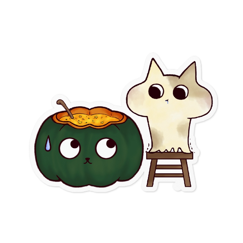 あき たんのうさせろ ぷうぷう🥣ステッカー