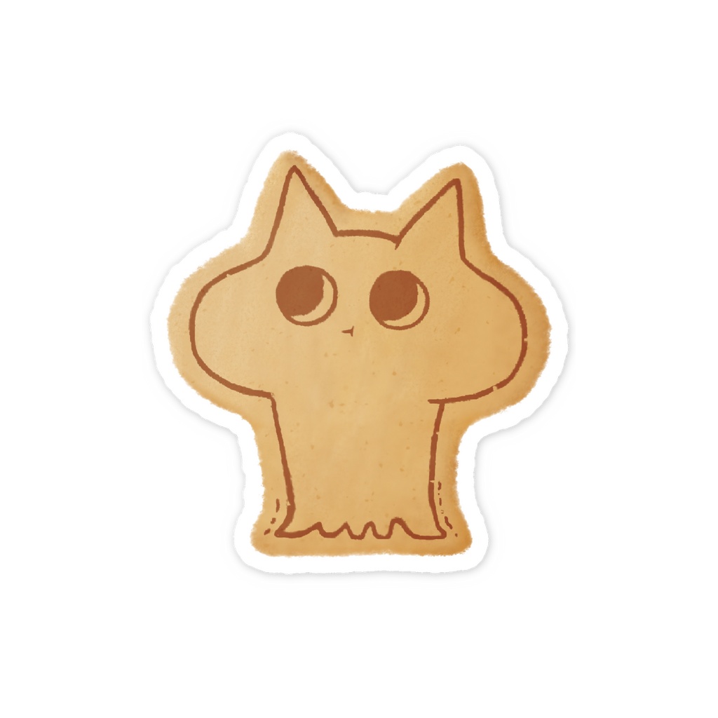 かじれ ぷぅっきー🍪ちっこいステッカー