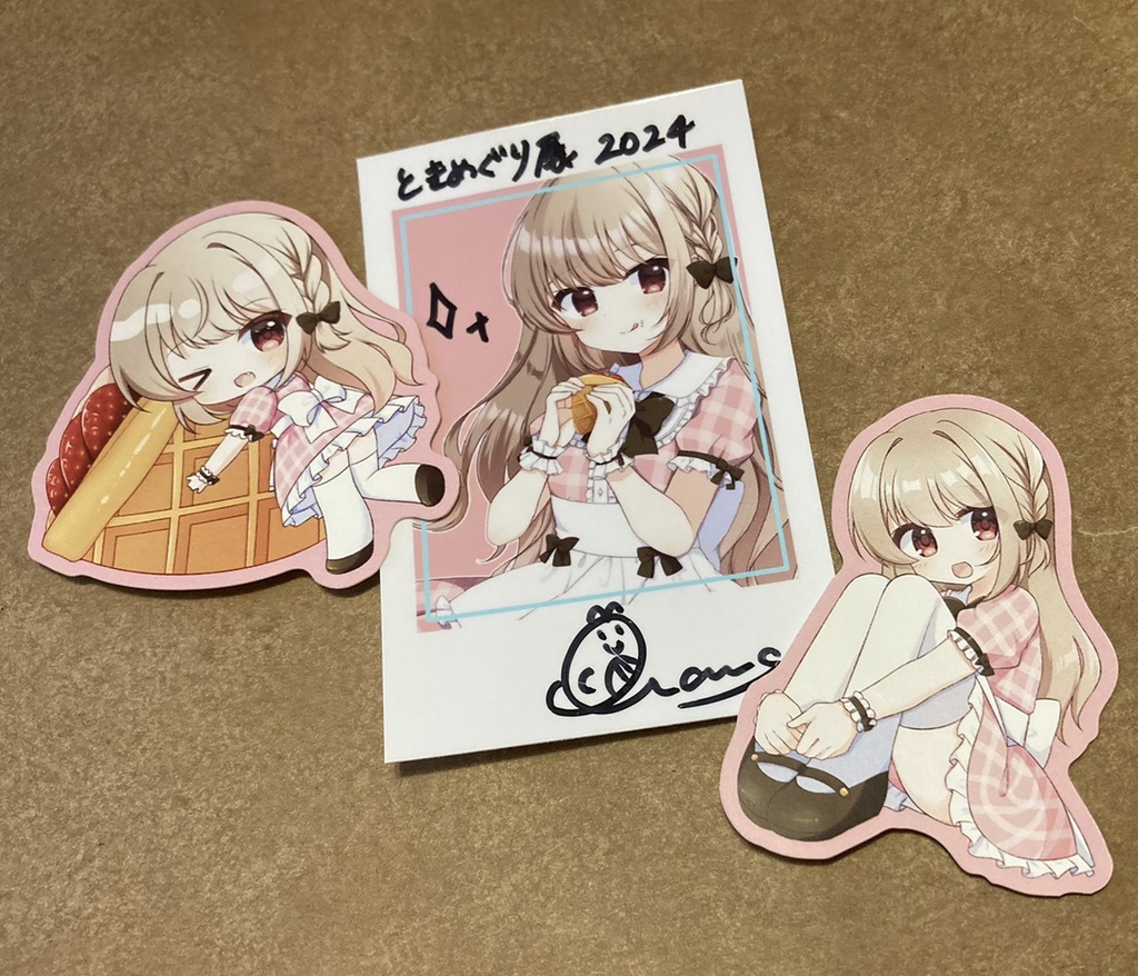 【ときめぐり展2024】チェキ・シール2枚セット