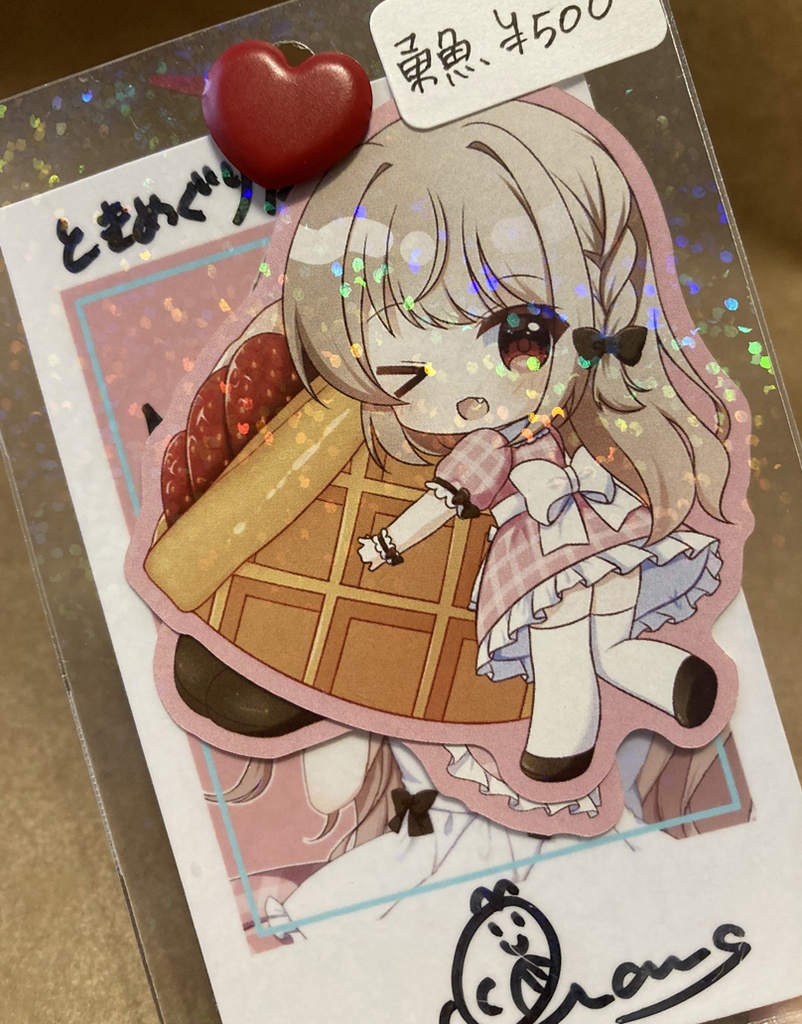 ときめぐり展　チェキ・シール2枚セット