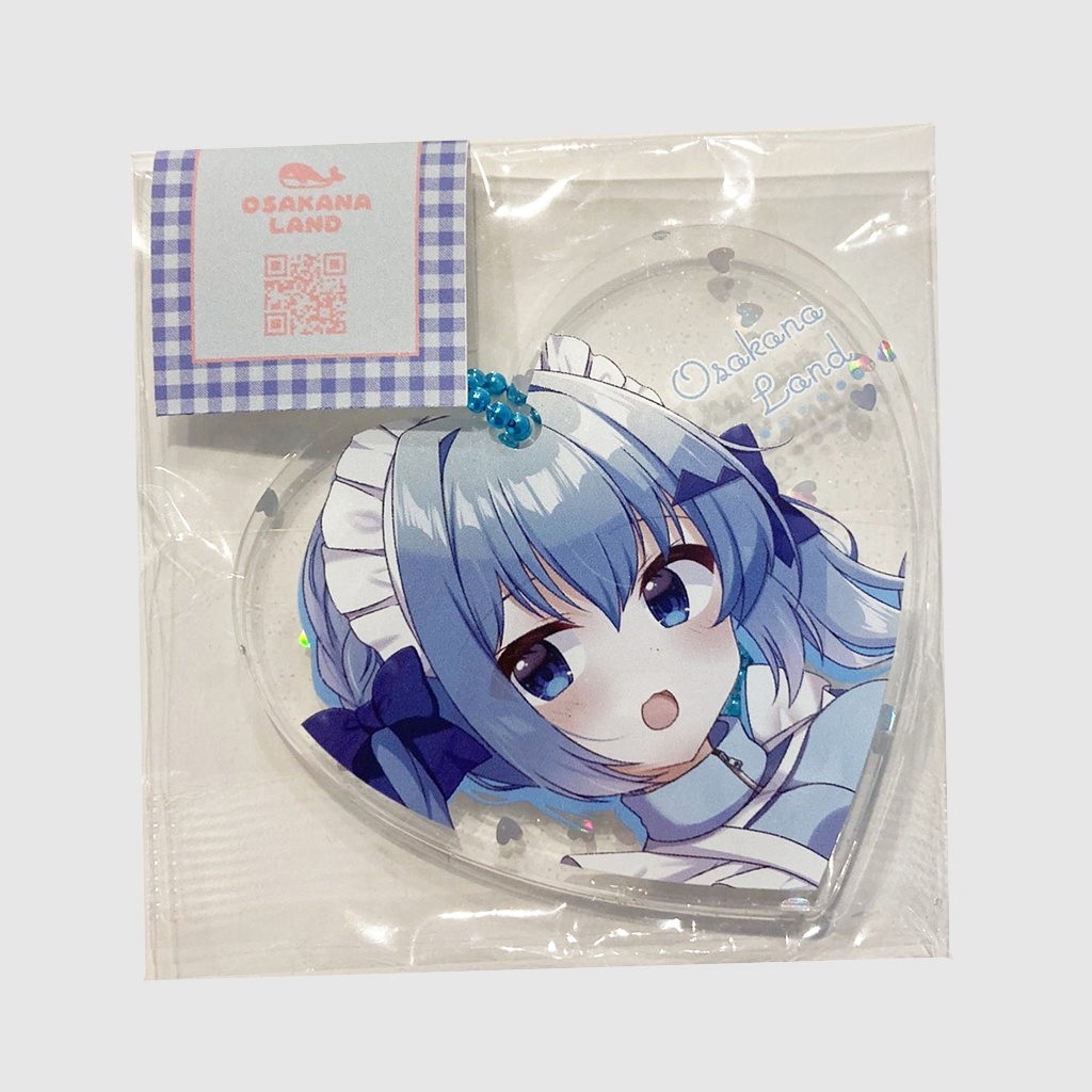 くじらちゃんアクリルキーホルダー