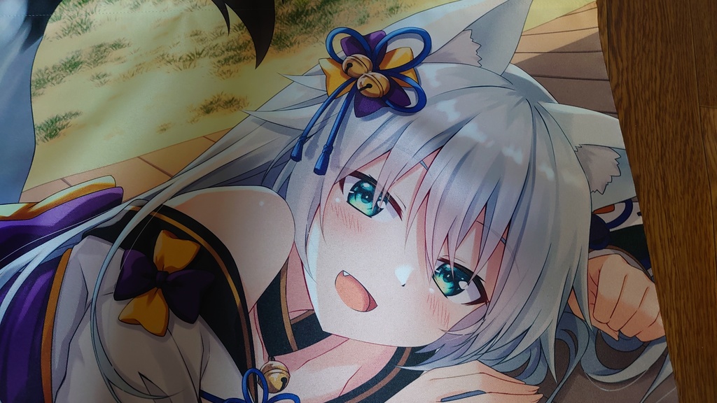 【予約受付開始】パパの言いつけ…ちゃんと守るから琴羽ちゃんB2タペストリー　Bタイプ